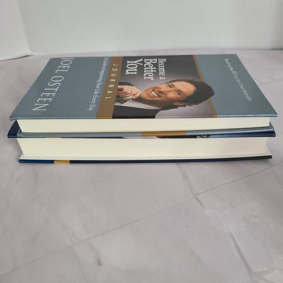 Joel Osteen Become A Better You Hardback Book with Journal - Picture 2 of 9